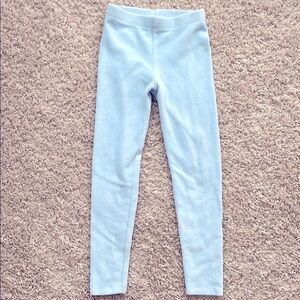 Girls Light Blue velveteen, corduroy Leggings Janie and Jack- never worn!